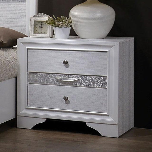 Chrissy White Night Stand - Just Furniture (PA) - Multi Location