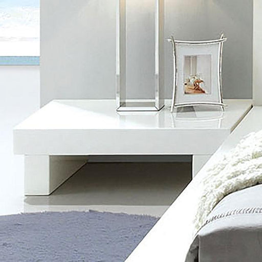 Christie Glossy White Night Stand - Just Furniture (PA) - Multi Location