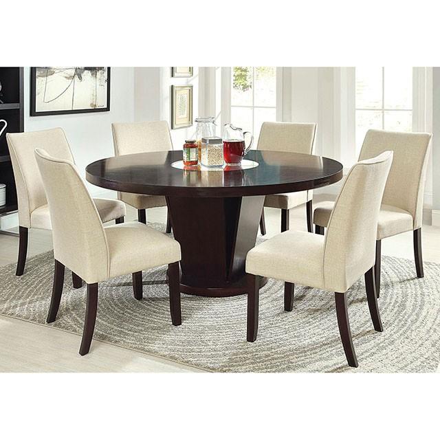 Cimma Espresso Round Dining Table - Just Furniture (PA) - Multi Location
