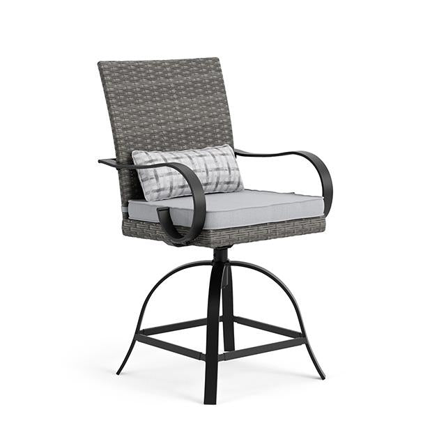 Arosa Counter Ht. Swivel Arm Chair (2/CTN) - Just Furniture (PA) - Multi Location