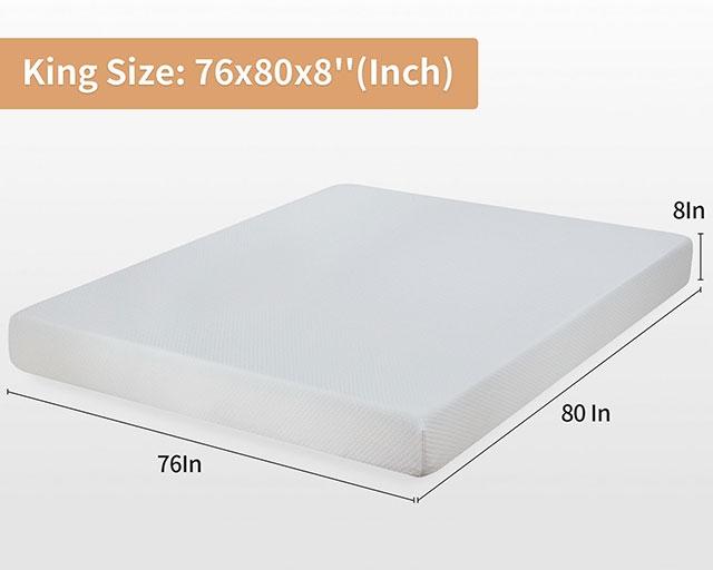 Artemisia 8" Cal. King, E.King, Full, & Queen Memory Foam Mattress - Just Furniture (PA) - Multi Location