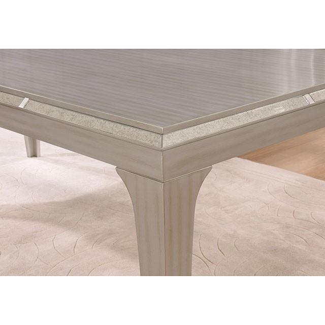 DIOCLES Silver/Gray Dining Table - Just Furniture (PA) - Multi Location