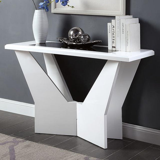 DUBENDORF Sofa Table, White - Just Furniture (PA) - Multi Location