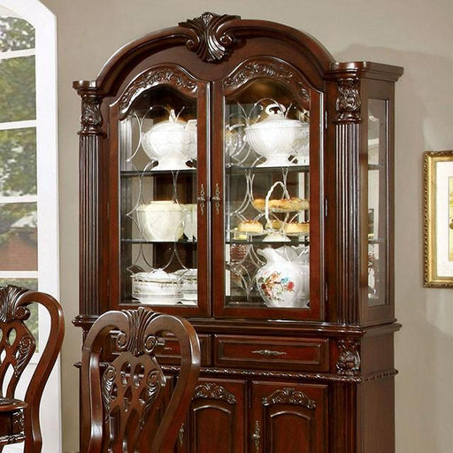 ELANA Brown Cherry Hutch & Buffet, Cherry - Just Furniture (PA) - Multi Location