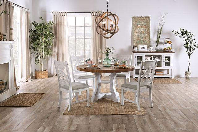 Auletta Transitional Dining Table Round & Squre - Just Furniture (PA) - Multi Location