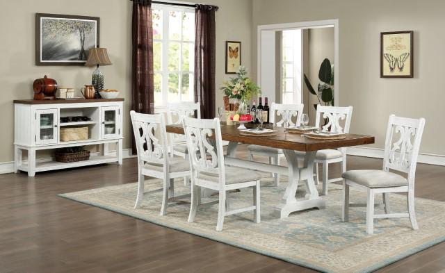 Auletta Transitional Dining Table Round & Squre - Just Furniture (PA) - Multi Location