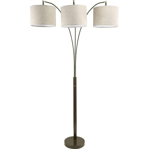 Fanny Brown 80"H Brown Arch Lamp - Just Furniture (PA) - Multi Location