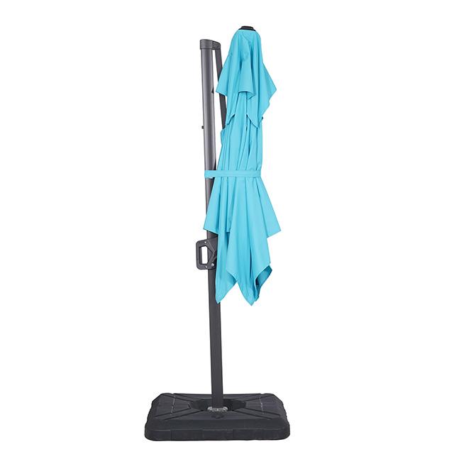 Fida 8 Ft Square Umbrella w/ Double Top + 37" Large Base - Just Furniture (PA) - Multi Location