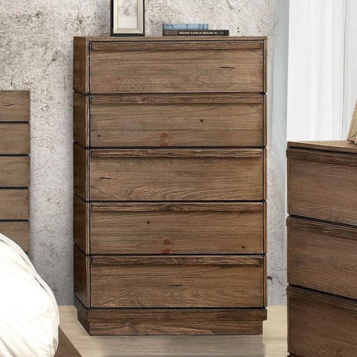 COIMBRA Rustic Natural Tone Chest - Just Furniture (PA) - Multi Location
