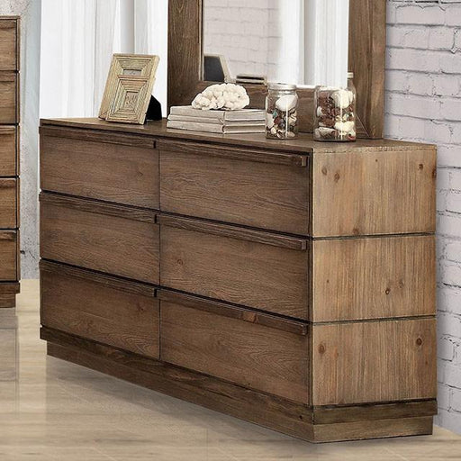 COIMBRA Rustic Natural Tone Dresser - Just Furniture (PA) - Multi Location