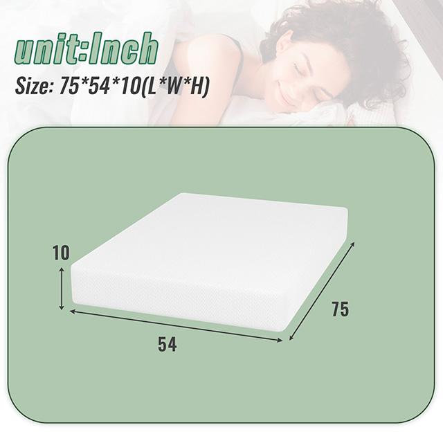 Coreopsis 10" Full Memory Foam Wave Comfort - Just Furniture (PA) - Multi Location