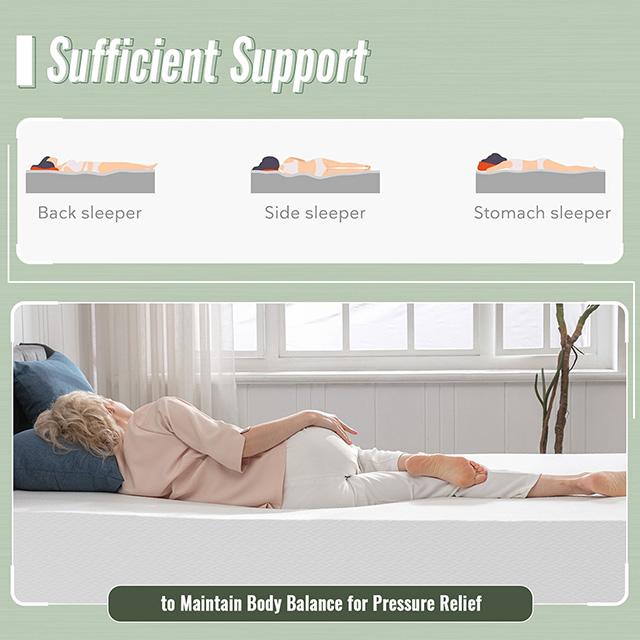 Coreopsis 10" Twin Memory Foam Wave Comfort - Just Furniture (PA) - Multi Location
