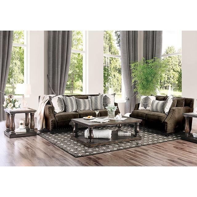 Cornelia Light Brown Love Seat - Just Furniture (PA) - Multi Location