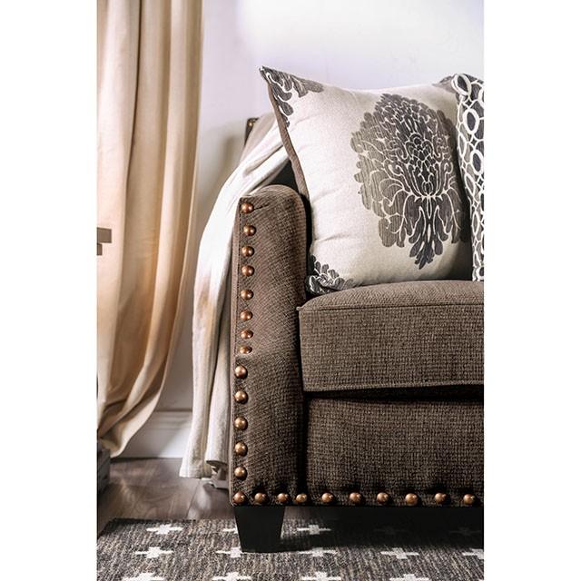 Cornelia Light Brown Love Seat - Just Furniture (PA) - Multi Location