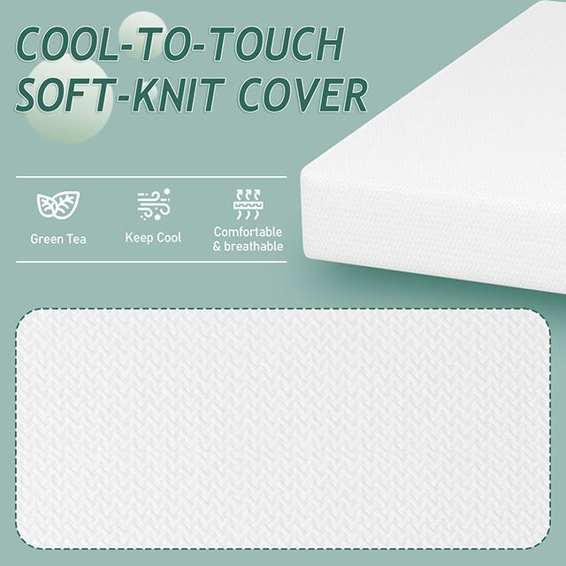 Forsythia 10" Full Green Tea Gel Memory Foam - Just Furniture (PA) - Multi Location