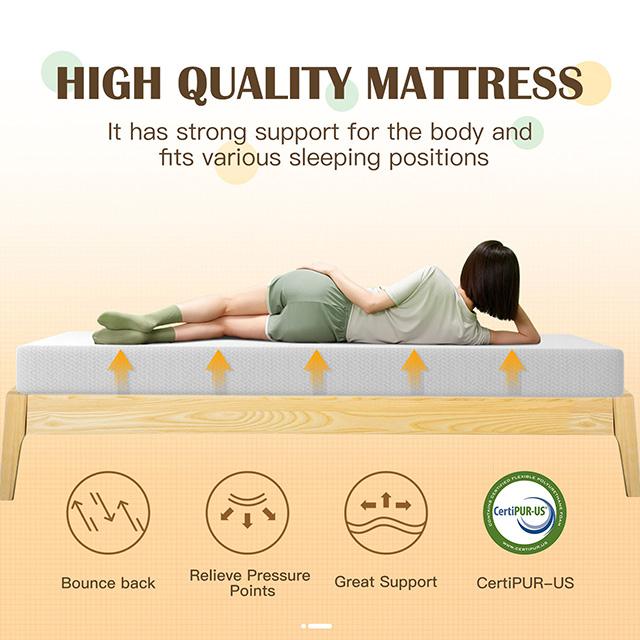 Forsythia 8" E.King Green Tea Gel Memory Foam - Just Furniture (PA) - Multi Location