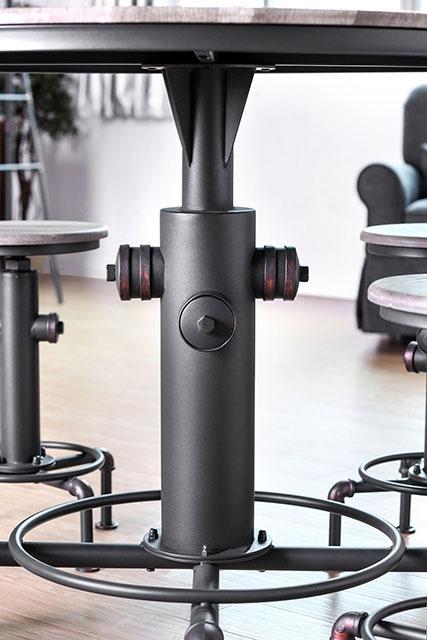 Foskey Antique Black Dining Table - Just Furniture (PA) - Multi Location
