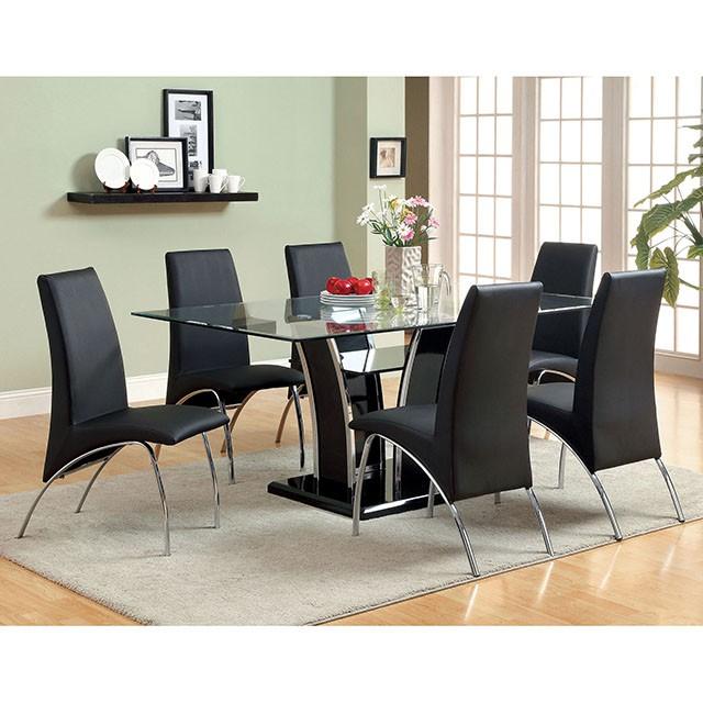 Glenview Black Dining Table - Just Furniture (PA) - Multi Location