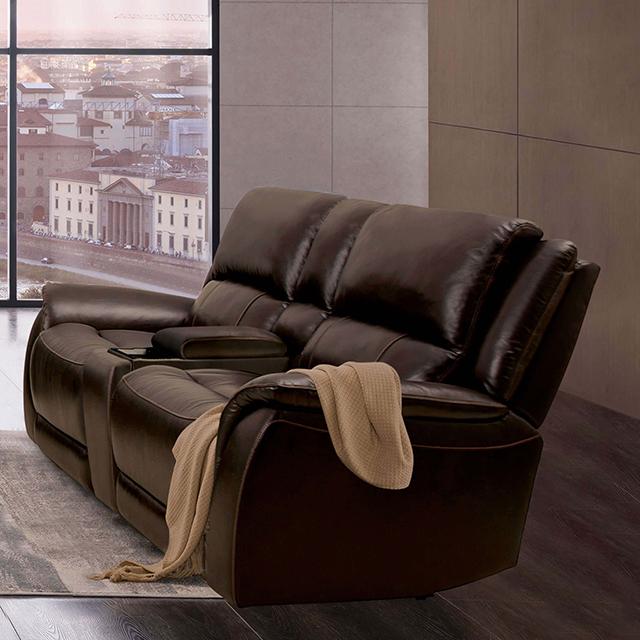 GORGIUS Power Loveseat, Espresso - Just Furniture (PA) - Multi Location