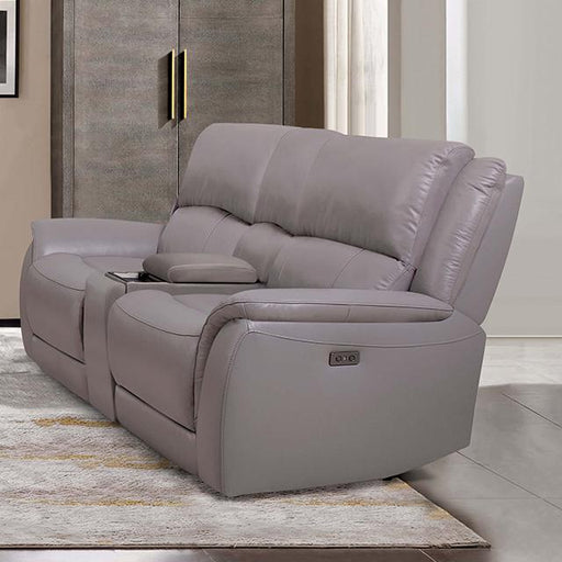 GORGIUS Power Loveseat, Light Gray - Just Furniture (PA) - Multi Location