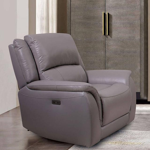 GORGIUS Power Recliner, Light Gray - Just Furniture (PA) - Multi Location