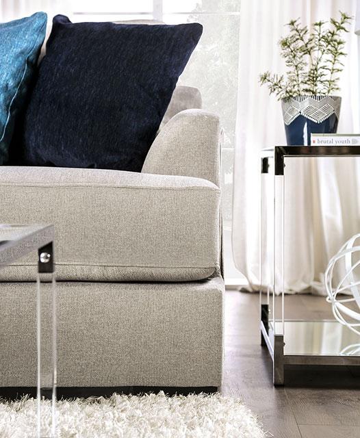 GUNNERSBURY Sectional, Gray - Just Furniture (PA) - Multi Location