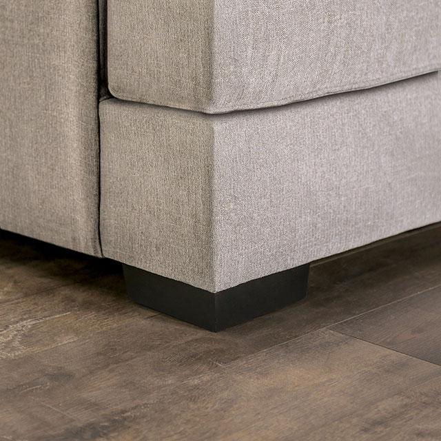 GUNNERSBURY Sectional, Gray - Just Furniture (PA) - Multi Location
