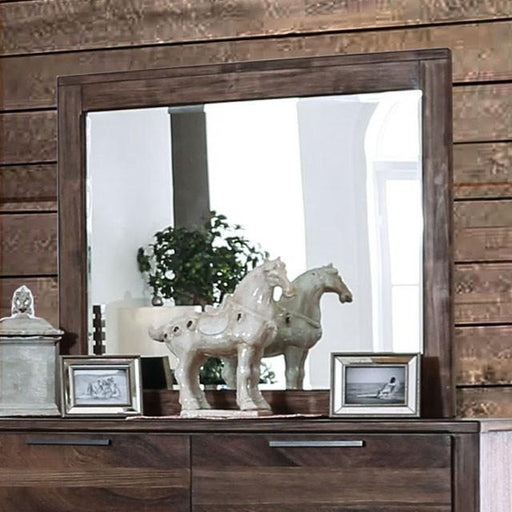 Hankinson Rustic Natural Tone Mirror - Just Furniture (PA) - Multi Location
