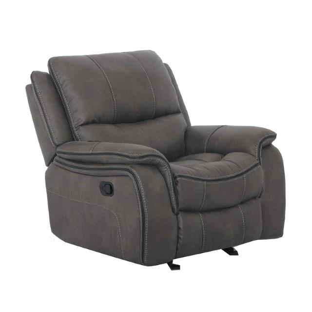 HENRICUS Glider Recliner, Dark Gray - Just Furniture (PA) - Multi Location