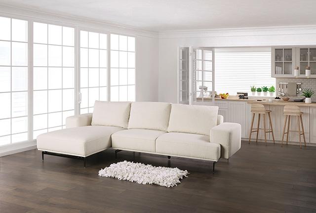Baerum Sectional, Left & Right Chaise Beige & Gray - Just Furniture (PA) - Multi Location