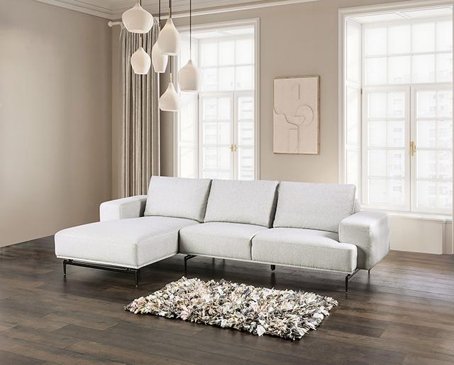 Baerum Sectional, Left & Right Chaise Beige & Gray - Just Furniture (PA) - Multi Location