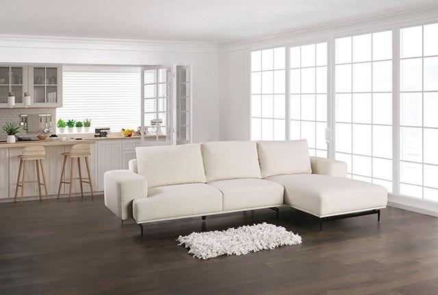 Baerum Sectional, Left & Right Chaise Beige & Gray - Just Furniture (PA) - Multi Location