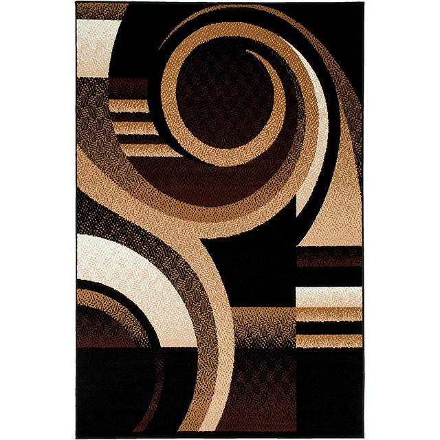 Blitar Brown Black, Brown Cream, & Gray 5' X 7' Area Rug - Just Furniture (PA) - Multi Location
