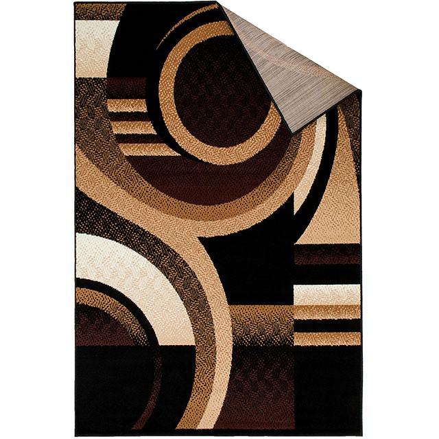 Blitar Brown Black, Brown Cream, & Gray 5' X 7' Area Rug - Just Furniture (PA) - Multi Location