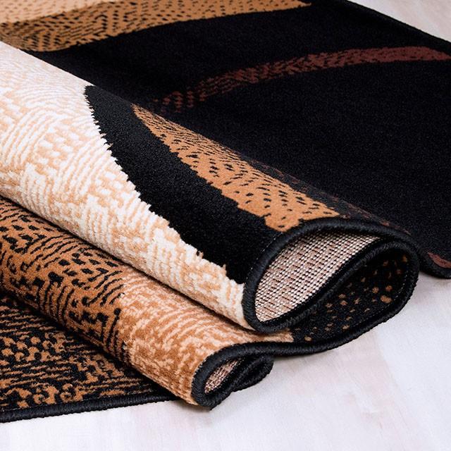 Blitar Brown Black, Brown Cream, & Gray 5' X 7' Area Rug - Just Furniture (PA) - Multi Location