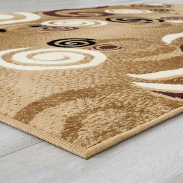 Blitar Brown Black, Brown Cream, & Gray 5' X 7' Area Rug - Just Furniture (PA) - Multi Location