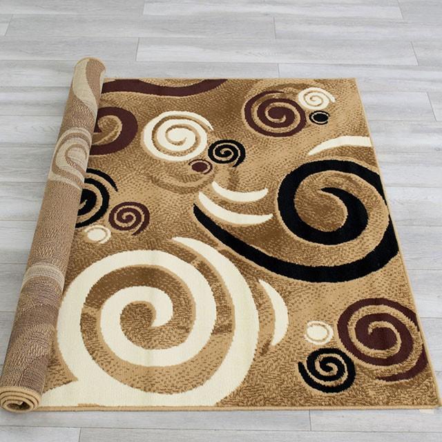 Blitar Brown Black, Brown Cream, & Gray 5' X 7' Area Rug - Just Furniture (PA) - Multi Location