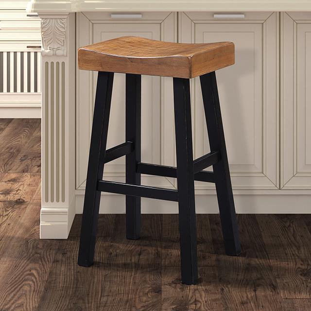 Biasca 29" Stool (2/CTN) White, Brown, & Black - Just Furniture (PA) - Multi Location