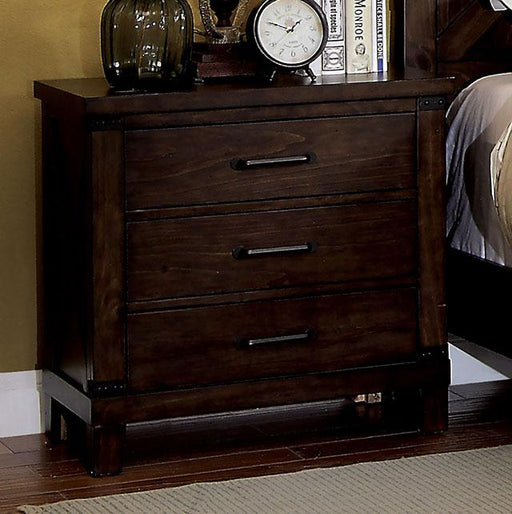 Bianca Dark Walnut Night Stand - Just Furniture (PA) - Multi Location
