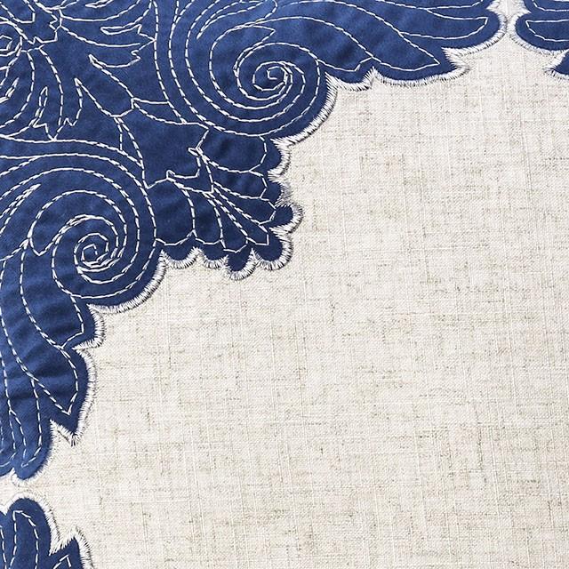 Beth Natural/Indigo 20" X 20" Pillow, Natural & Indigo (2/CTN) - Just Furniture (PA) - Multi Location