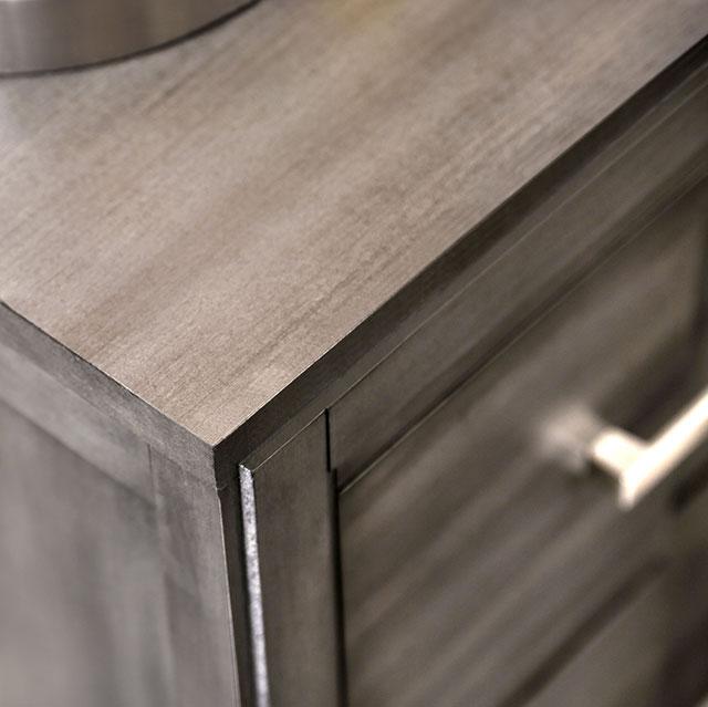 Berenice Espresso Night Stand White, Gray, & Espresso - Just Furniture (PA) - Multi Location