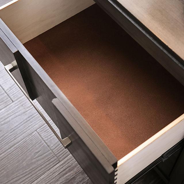 Berenice Espresso Night Stand White, Gray, & Espresso - Just Furniture (PA) - Multi Location