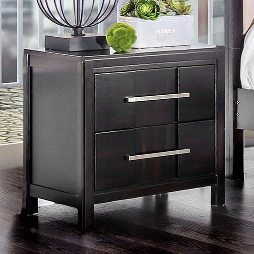 Berenice Espresso Night Stand White, Gray, & Espresso - Just Furniture (PA) - Multi Location