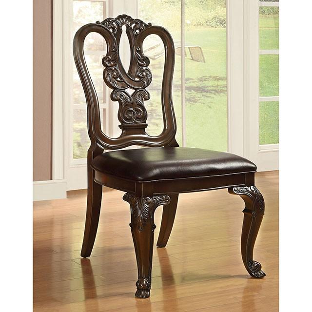 Bellagio Brown Cherry Round Dining Table - Just Furniture (PA) - Multi Location