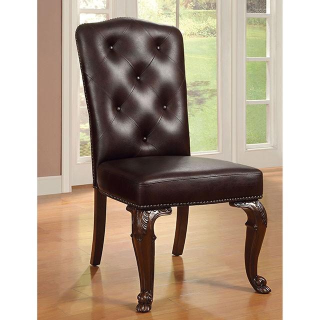 Bellagio Brown Cherry Round Dining Table - Just Furniture (PA) - Multi Location