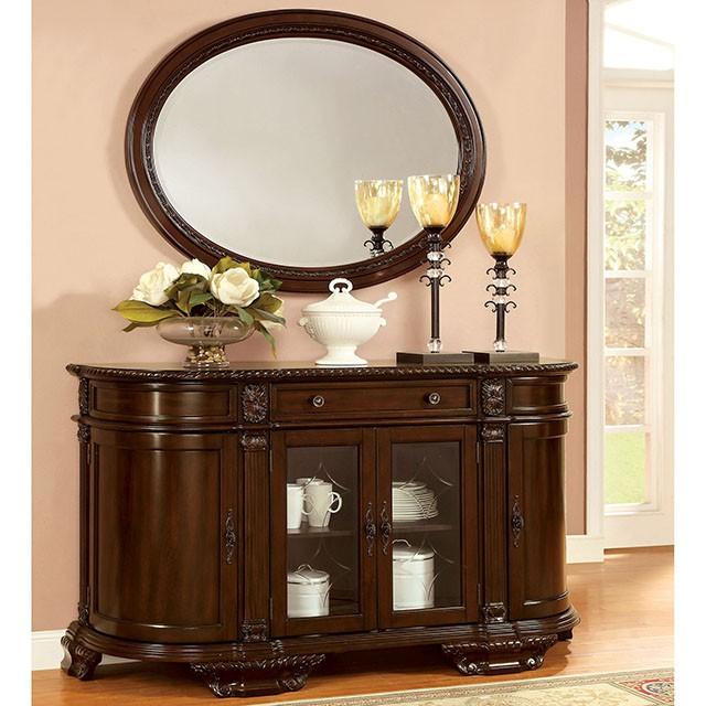 Bellagio Brown Cherry Round Dining Table - Just Furniture (PA) - Multi Location