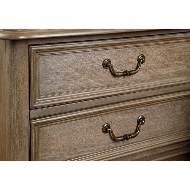 BELGRADE I Rustic Natural Tone Night Stand - Just Furniture (PA) - Multi Location