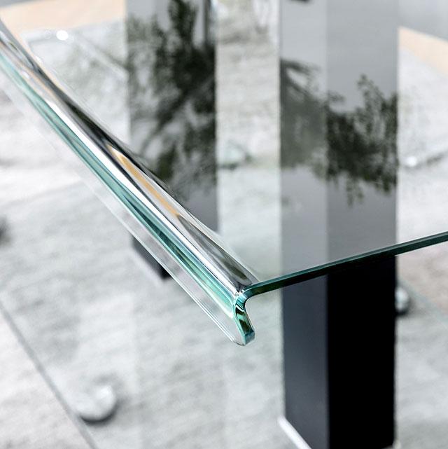 Richfield Black/Chrome Dining Table - Just Furniture (PA) - Multi Location