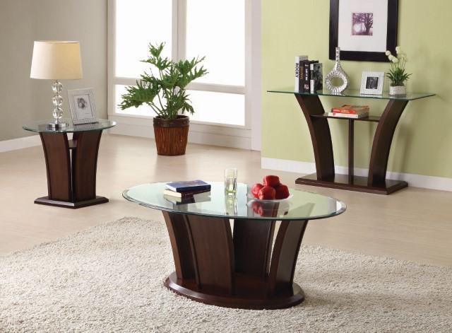 MANHATTAN IV Brown Cherry Coffee Table, Brown Cherry - Just Furniture (PA) - Multi Location