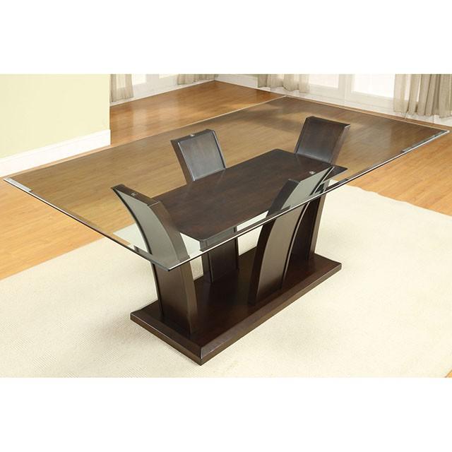 Manhattan I Brown Cherry Dining Table - Just Furniture (PA) - Multi Location